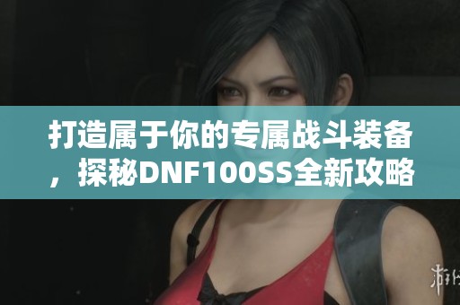 打造属于你的专属战斗装备，探秘DNF100SS全新攻略