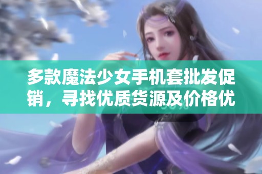 多款魔法少女手机套批发促销，寻找优质货源及价格优惠