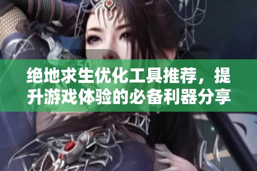 绝地求生优化工具推荐，提升游戏体验的必备利器分享