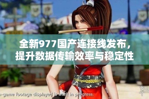 全新977国产连接线发布，提升数据传输效率与稳定性