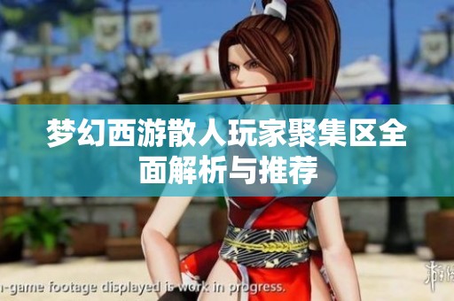 梦幻西游散人玩家聚集区全面解析与推荐