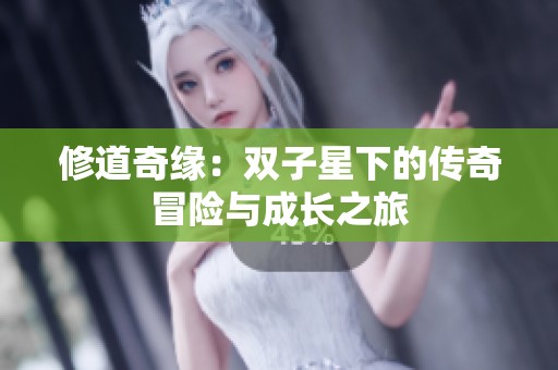 修道奇缘：双子星下的传奇冒险与成长之旅