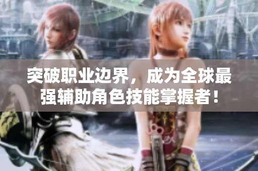 突破职业边界，成为全球最强辅助角色技能掌握者！