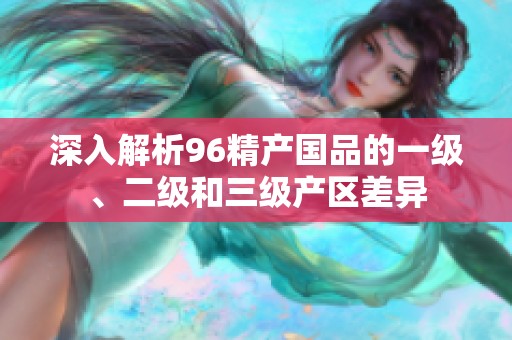 深入解析96精产国品的一级、二级和三级产区差异