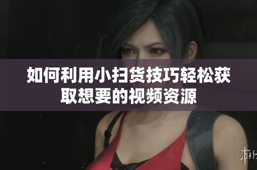 如何利用小扫货技巧轻松获取想要的视频资源