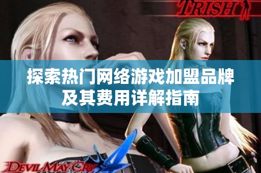 探索热门网络游戏加盟品牌及其费用详解指南
