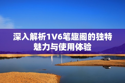 深入解析1V6笔趣阁的独特魅力与使用体验