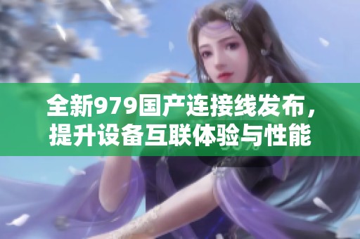 全新979国产连接线发布，提升设备互联体验与性能