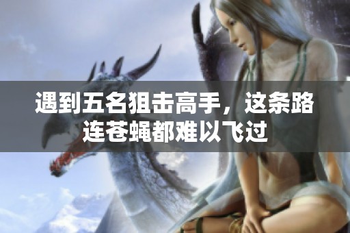 遇到五名狙击高手，这条路连苍蝇都难以飞过
