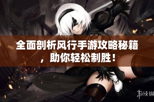 全面剖析风行手游攻略秘籍，助你轻松制胜！