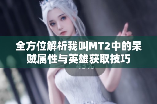 全方位解析我叫MT2中的呆贼属性与英雄获取技巧