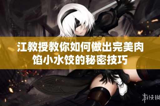 江教授教你如何做出完美肉馅小水饺的秘密技巧