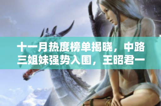 十一月热度榜单揭晓，中路三姐妹强势入围，王昭君一枝独秀