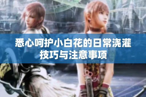 悉心呵护小白花的日常浇灌技巧与注意事项