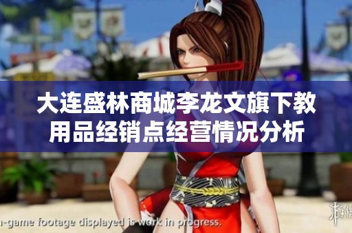 大连盛林商城李龙文旗下教用品经销点经营情况分析