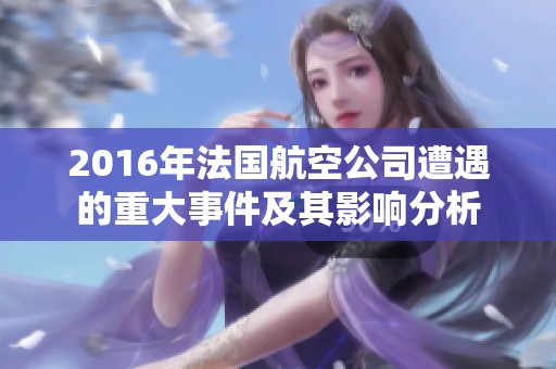 2016年法国航空公司遭遇的重大事件及其影响分析