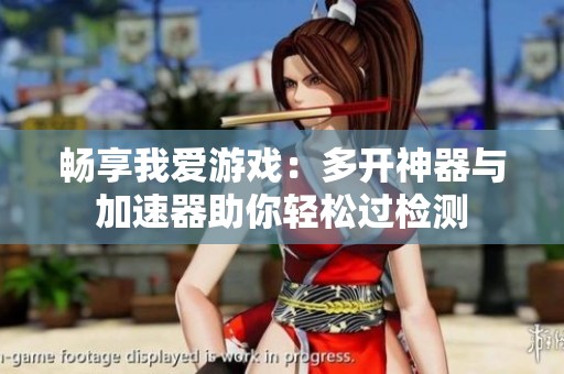 畅享我爱游戏：多开神器与加速器助你轻松过检测