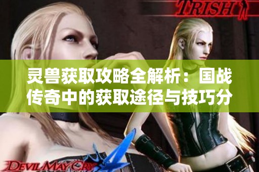 灵兽获取攻略全解析：国战传奇中的获取途径与技巧分享