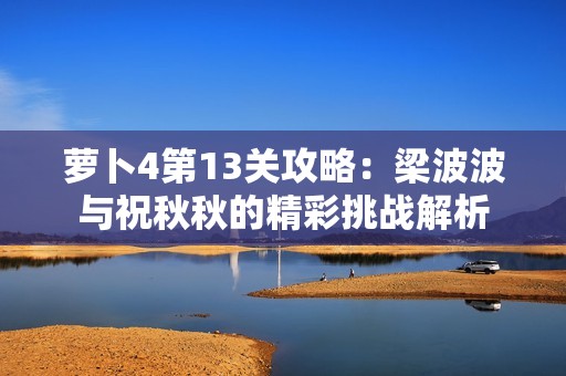 萝卜4第13关攻略：梁波波与祝秋秋的精彩挑战解析