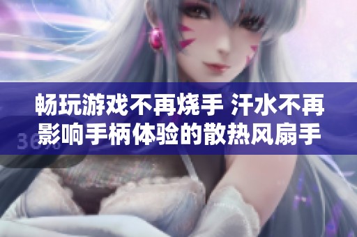畅玩游戏不再烧手 汗水不再影响手柄体验的散热风扇手柄批发促销