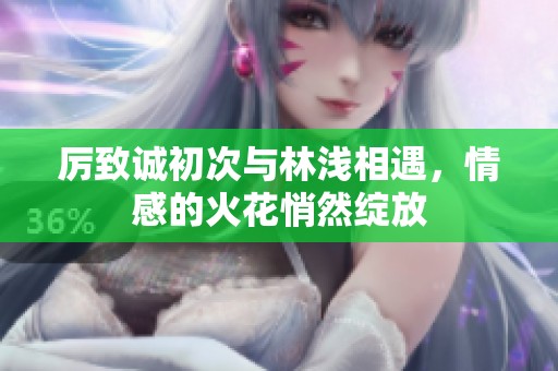 厉致诚初次与林浅相遇，情感的火花悄然绽放