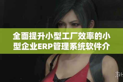 全面提升小型工厂效率的小型企业ERP管理系统软件介绍