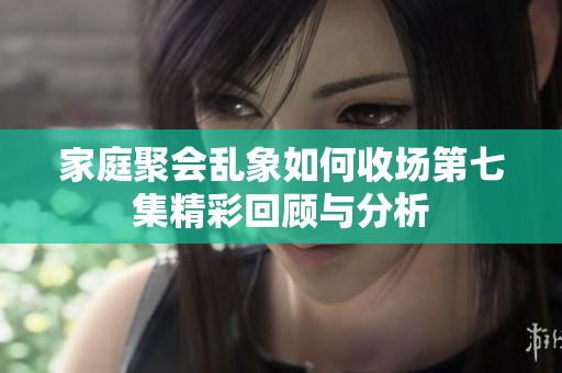 家庭聚会乱象如何收场第七集精彩回顾与分析