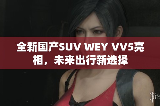 全新国产SUV WEY VV5亮相，未来出行新选择