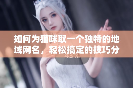 如何为猫咪取一个独特的地域网名，轻松搞定的技巧分享