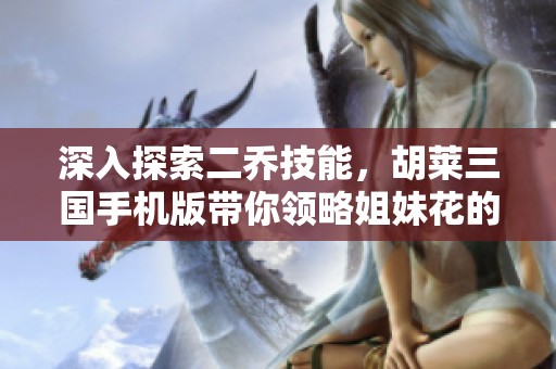 深入探索二乔技能，胡莱三国手机版带你领略姐妹花的传奇魅力
