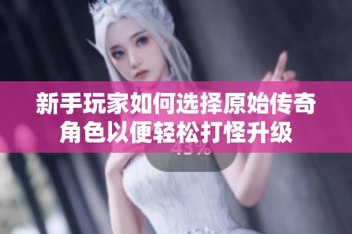 新手玩家如何选择原始传奇角色以便轻松打怪升级