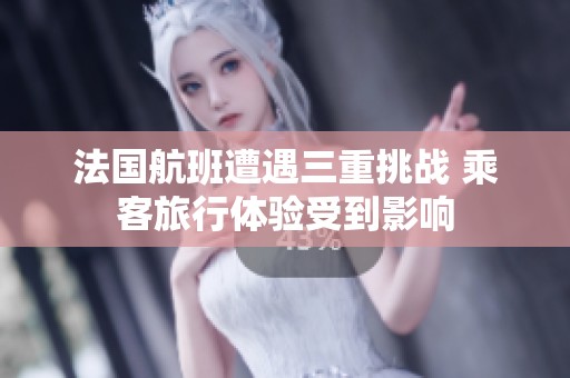 法国航班遭遇三重挑战 乘客旅行体验受到影响