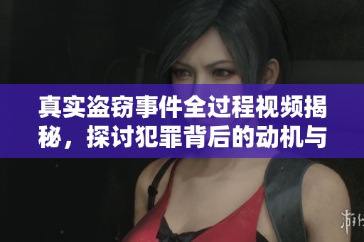 真实盗窃事件全过程视频揭秘，探讨犯罪背后的动机与警示