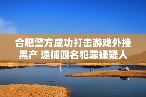 合肥警方成功打击游戏外挂黑产 逮捕四名犯罪嫌疑人深入调查中