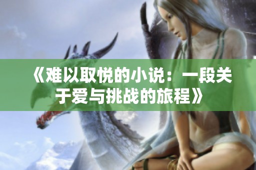 《难以取悦的小说：一段关于爱与挑战的旅程》