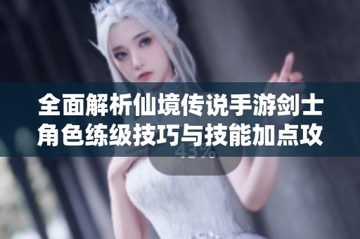 全面解析仙境传说手游剑士角色练级技巧与技能加点攻略，助你轻松提升战斗力