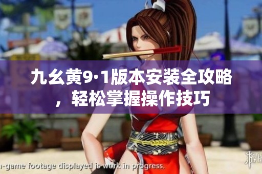 九幺黄9·1版本安装全攻略，轻松掌握操作技巧