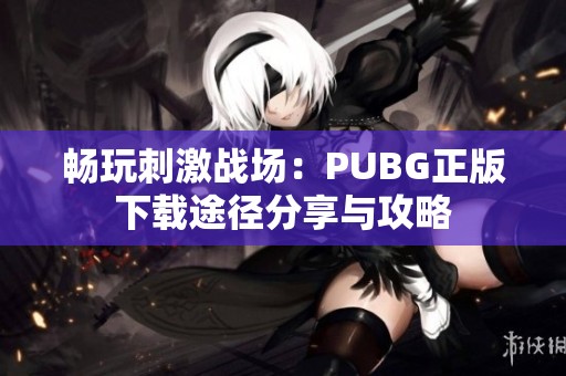 畅玩刺激战场：PUBG正版下载途径分享与攻略