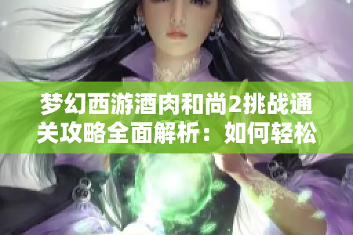 梦幻西游酒肉和尚2挑战通关攻略全面解析：如何轻松顺利完成关卡秘籍分享