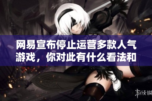 网易宣布停止运营多款人气游戏，你对此有什么看法和准备吗？