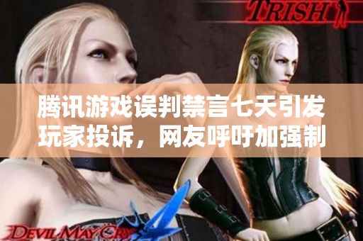 腾讯游戏误判禁言七天引发玩家投诉，网友呼吁加强制度透明度