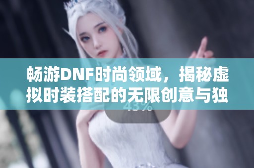 畅游DNF时尚领域，揭秘虚拟时装搭配的无限创意与独特风格之旅