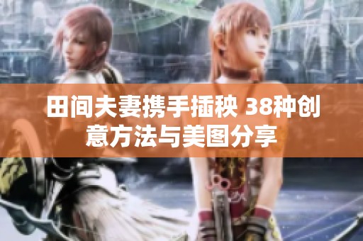 田间夫妻携手插秧 38种创意方法与美图分享