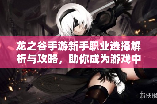 龙之谷手游新手职业选择解析与攻略，助你成为游戏中的大富豪