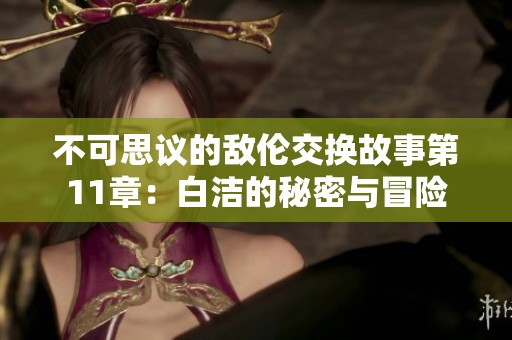 不可思议的敌伦交换故事第11章：白洁的秘密与冒险