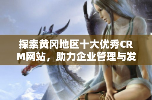 探索黄冈地区十大优秀CRM网站，助力企业管理与发展