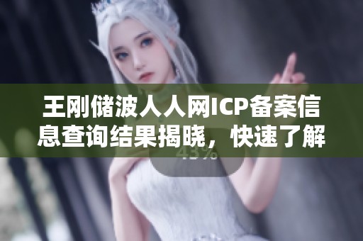 王刚储波人人网ICP备案信息查询结果揭晓，快速了解备案情况与网站合规性