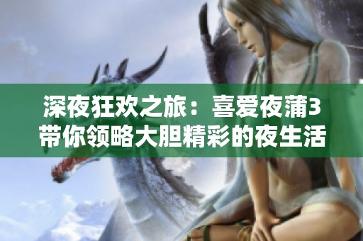 深夜狂欢之旅：喜爱夜蒲3带你领略大胆精彩的夜生活