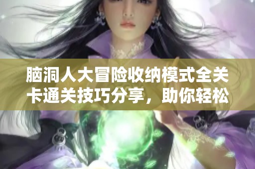脑洞人大冒险收纳模式全关卡通关技巧分享，助你轻松完成各个挑战与难关