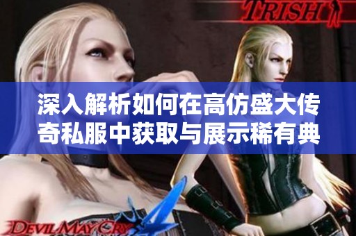 深入解析如何在高仿盛大传奇私服中获取与展示稀有典藏时装技巧